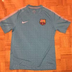 Men’s replica FC Barcelona training jersey